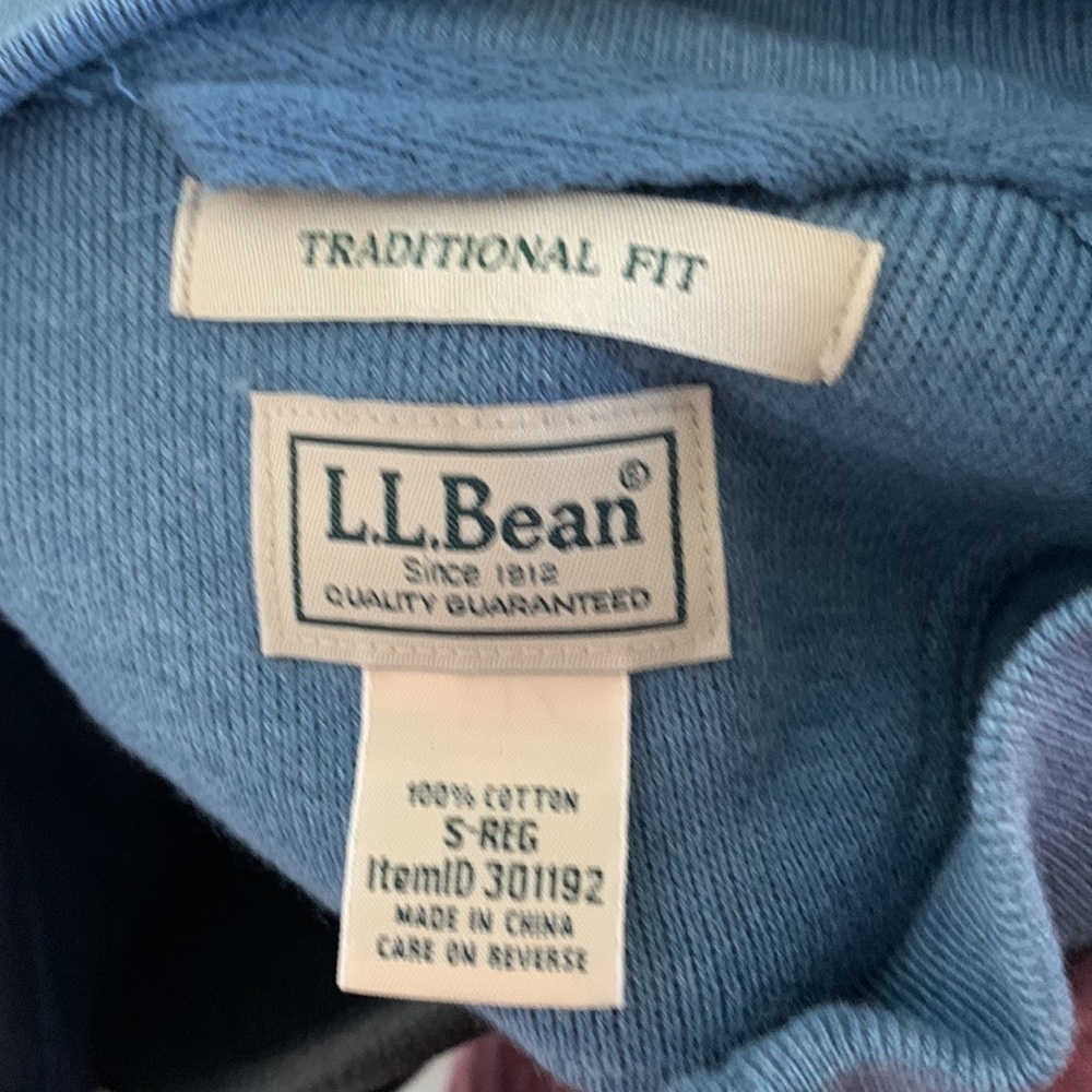 L.L. Bean 1/4 zip pullover - Picture 5 of 5